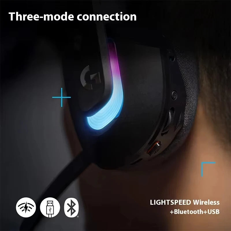 Casque gaming Logitech G522 LIGHTSPEED – Sans fil, RGB et micro