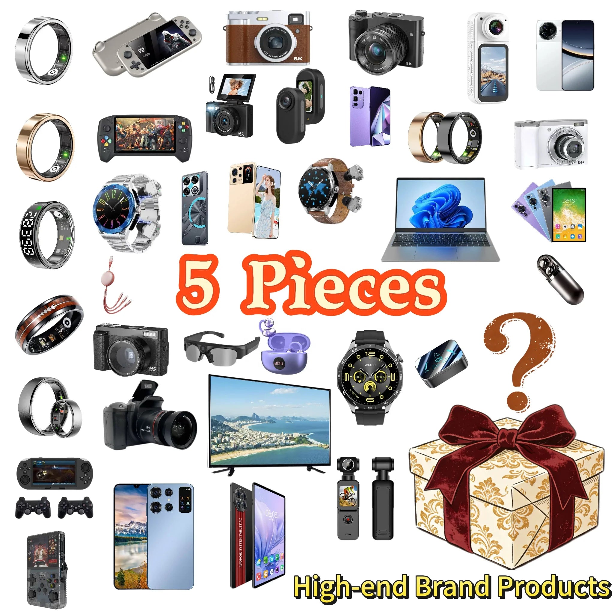 Coffret Mystère Électronique 3C Grossiste – Montre, Cadeau Festival Lucky Surprise