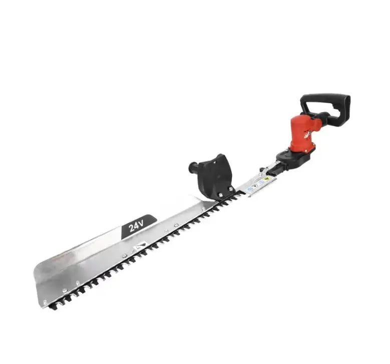 Taille-haie électrique sans fil SENGXIN SX411-1, qualité industrielle, vente directe d'usine, batterie Li-ion 24 V, lame de 610 mm, rouge