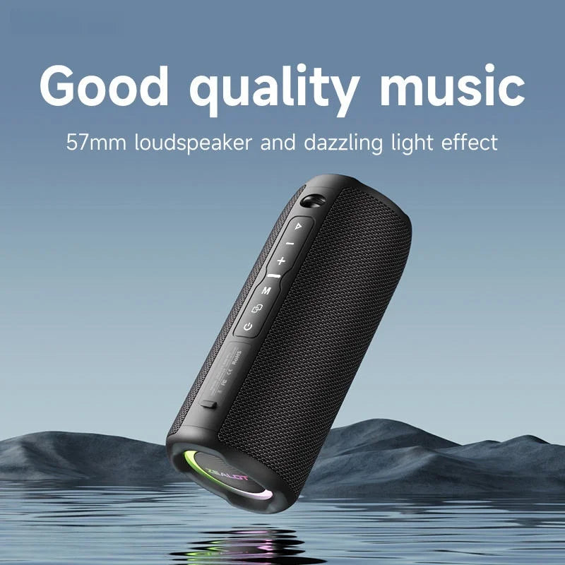 Lampe torche portable Enceinte Zealot S49 Pro – 20 W, IPX6, Bluetooth 5.2, RGB et batterie 3 600 mAh