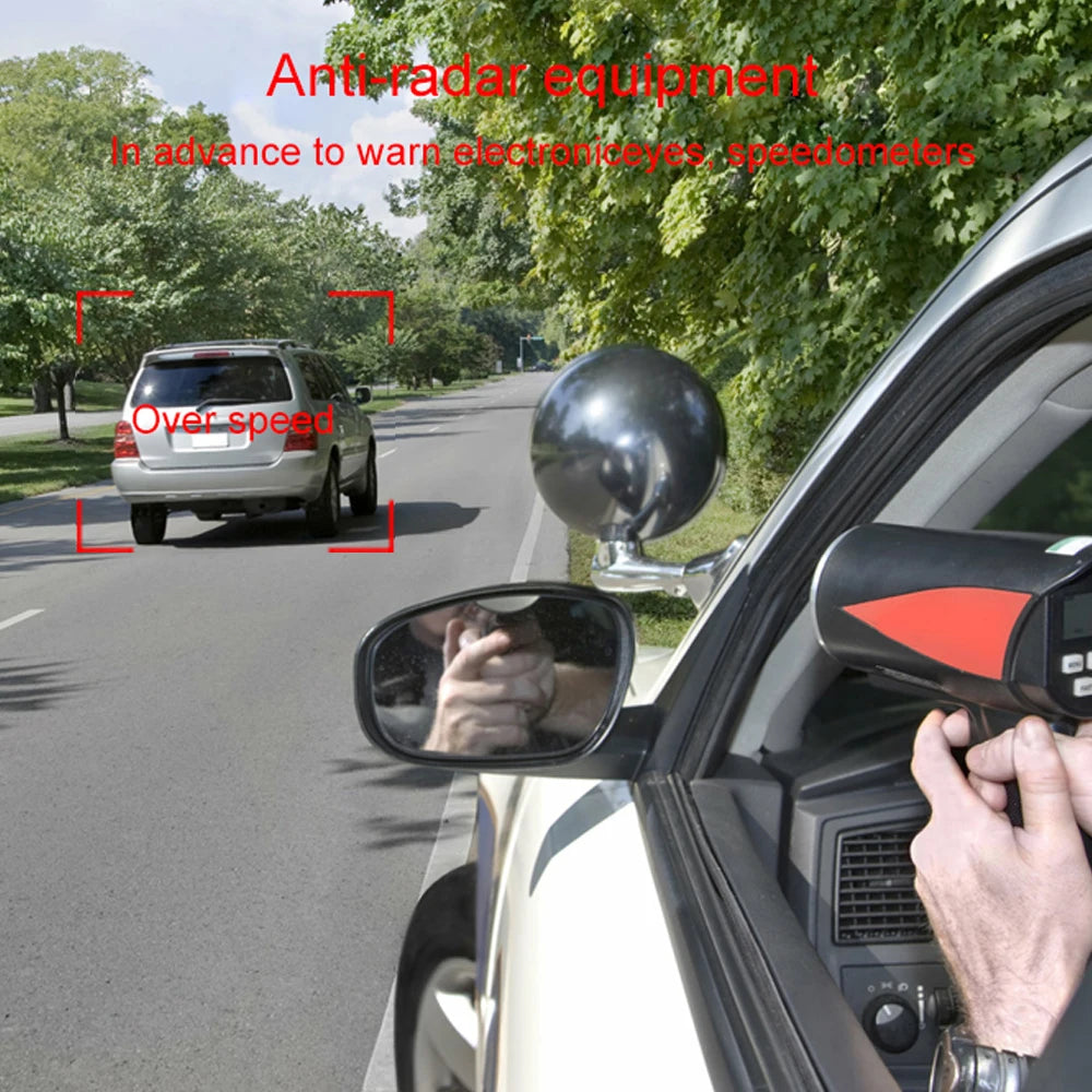 Détecteur de radars de voiture Karadar Pro980 Antiradar 2 en 1 avec alerte vocale russe et détection laser à 360° pour voiture