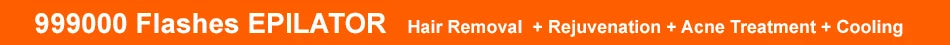 Épilateur laser/IPL Vancostar, 999 900 flashs, épilation/rajeunissement/acné 3 en 1, refroidissement, CE/FCC