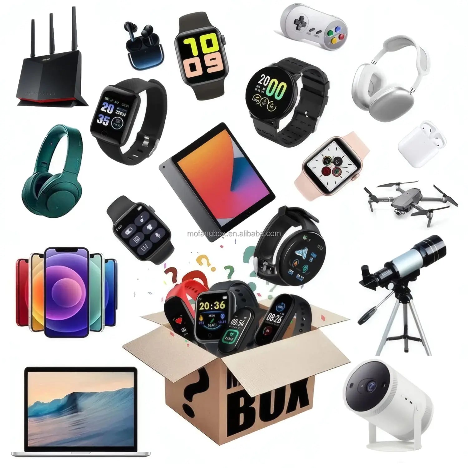 Box Mystère Gamer Vintage – Électronique Lucky, Livraison Gratuite Surprise