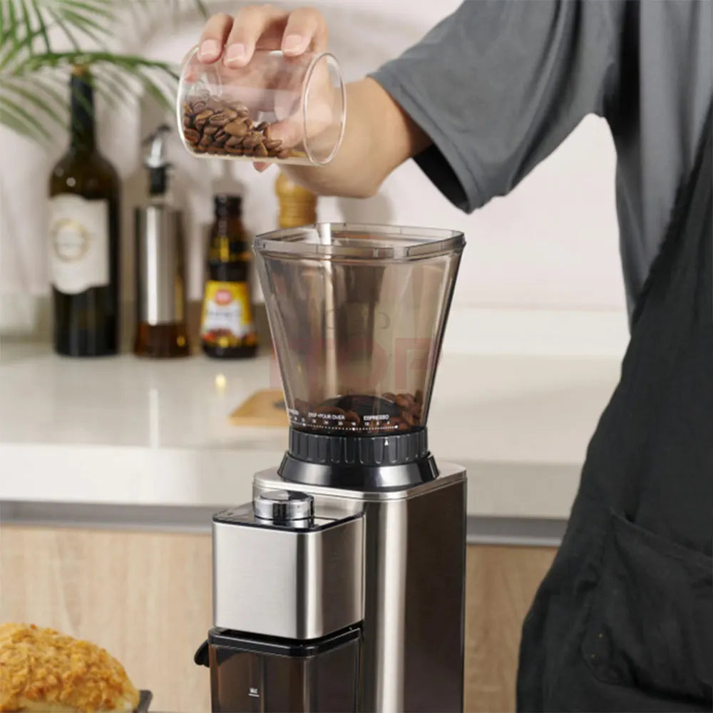 Machine à expresso professionnelle avec broyeur intégré, machine à café expresso automatique