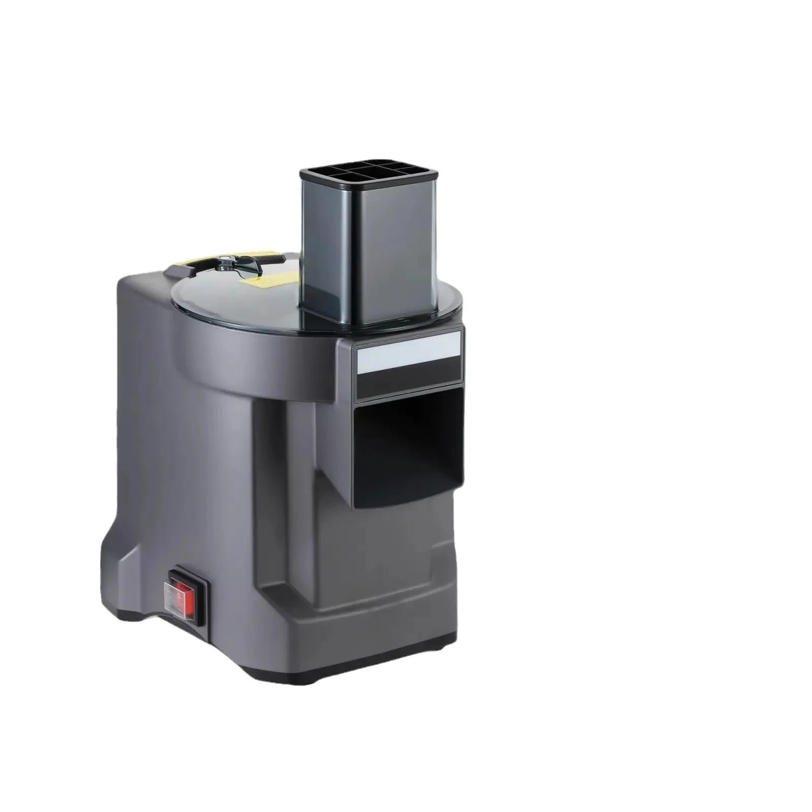 Robot culinaire multifonctionnel pour usage domestique et professionnel, capable de couper, râper et trancher les aliments.