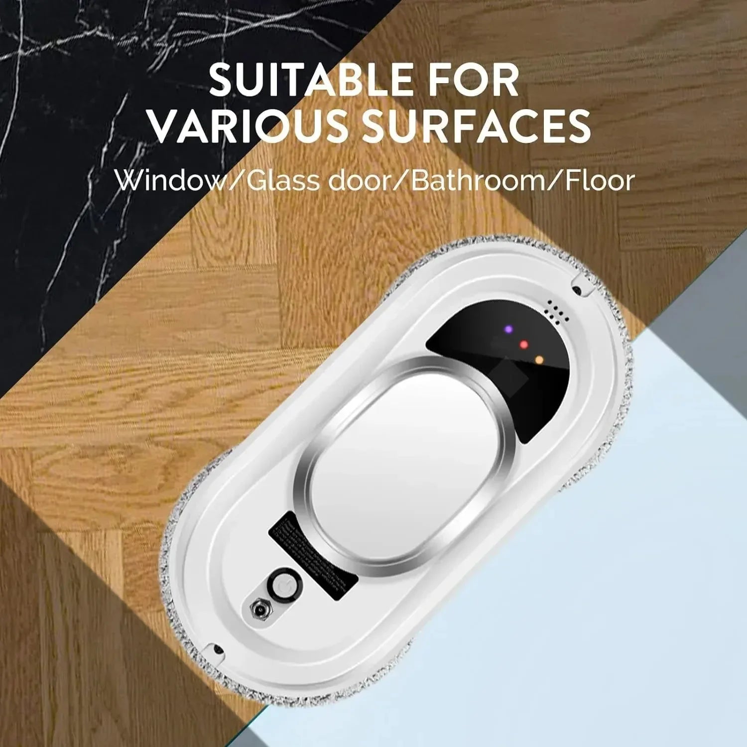 Robot nettoyeur de vitres automatique 100-240 V, prix EU, nettoyage intelligent pour la maison