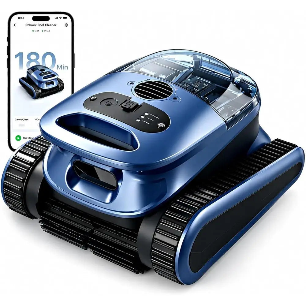 Robot aspirateur de piscine automatique rechargeable