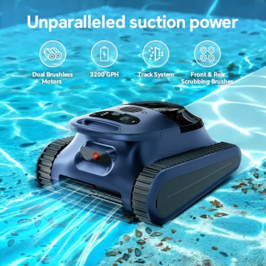 Robot nettoyeur de piscine rechargeable USB