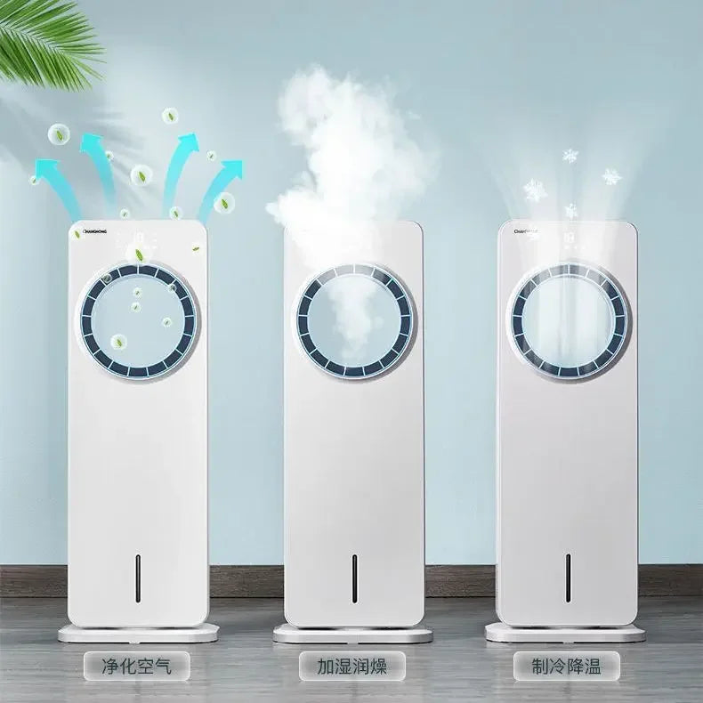 Climatiseur mobile HAOYUNMA monofroid, télécommande, réservoir 4 L, armoire verticale