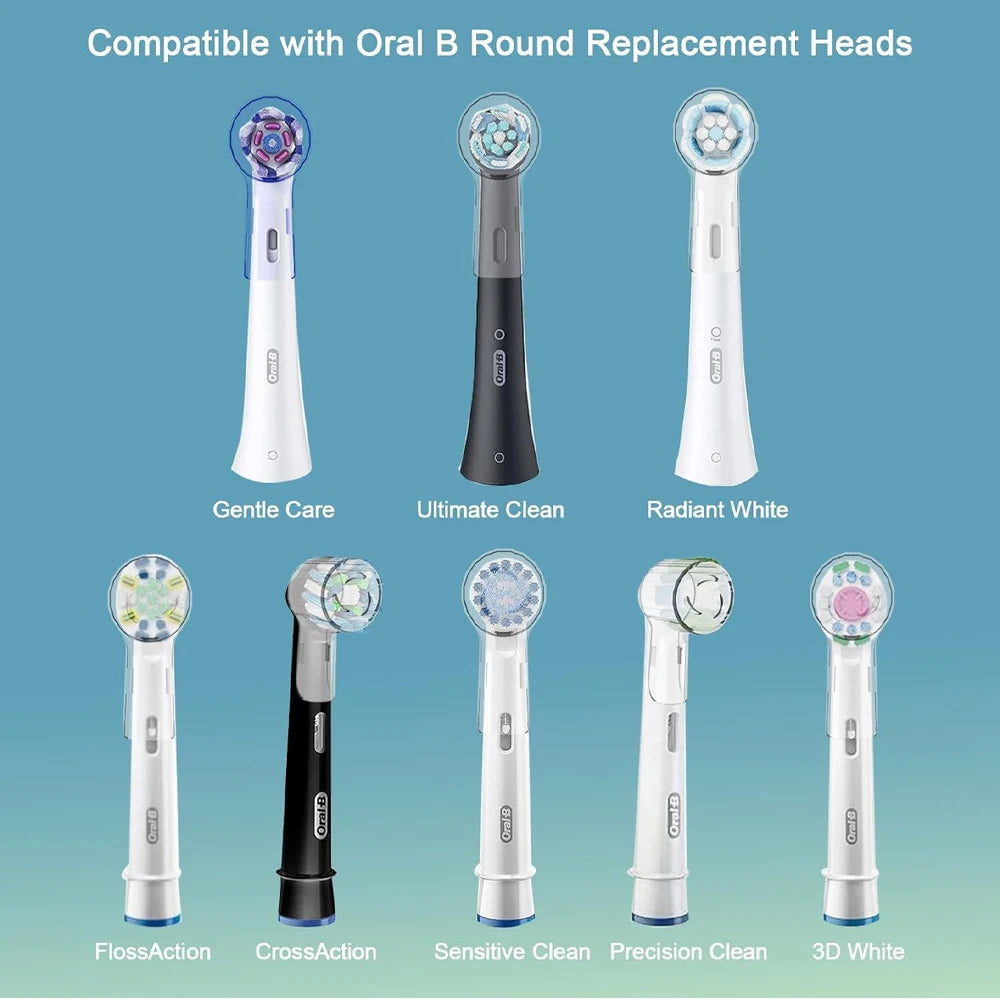 Capuchons de Protection pour Têtes Oral-B iO | Accessoires Anti-Poussière pour Brosses à Dents Électriques