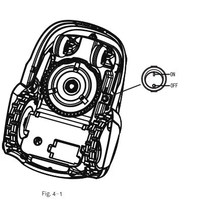Tondeuse à gazon robotisée Upgarde sans câble périphérique, contrôle par application, capteur visuel, tondeuse robotisée intelligente pour une surface de 1000 m².