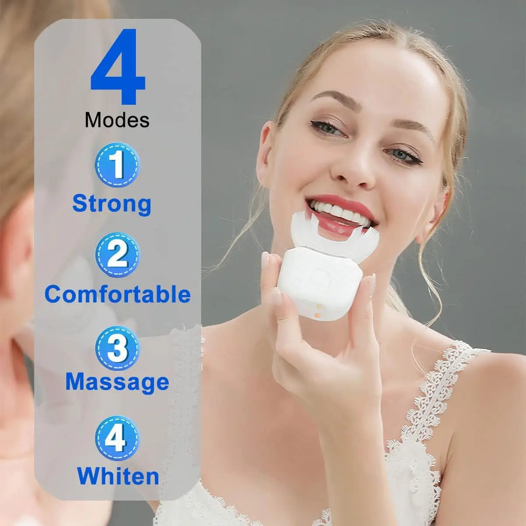 Brosse à dents électrique en forme de U, fabricant de brosses à dents électriques automatiques à 360 degrés.