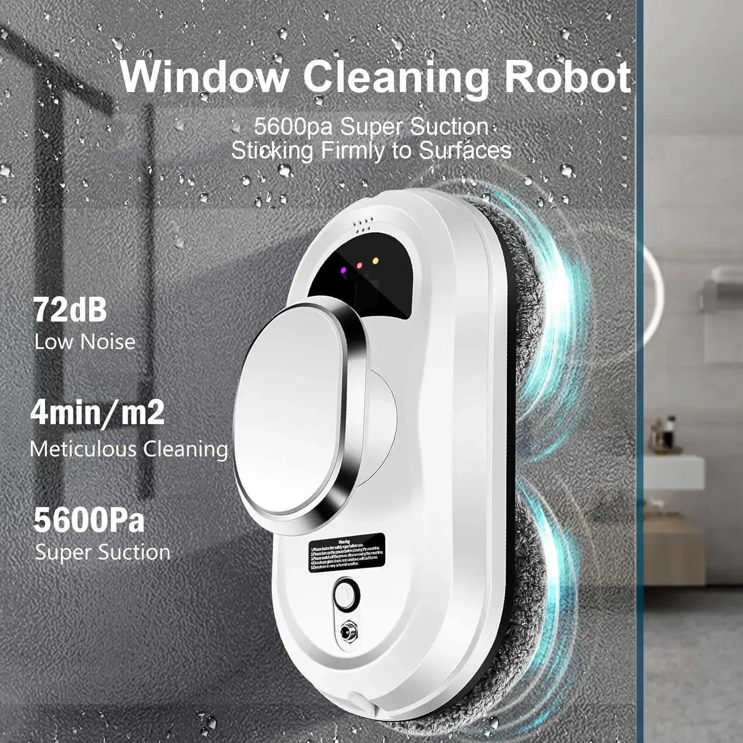 Robot nettoyeur de vitres intelligent 100-240 V, prix EU, nettoyage automatique maison
