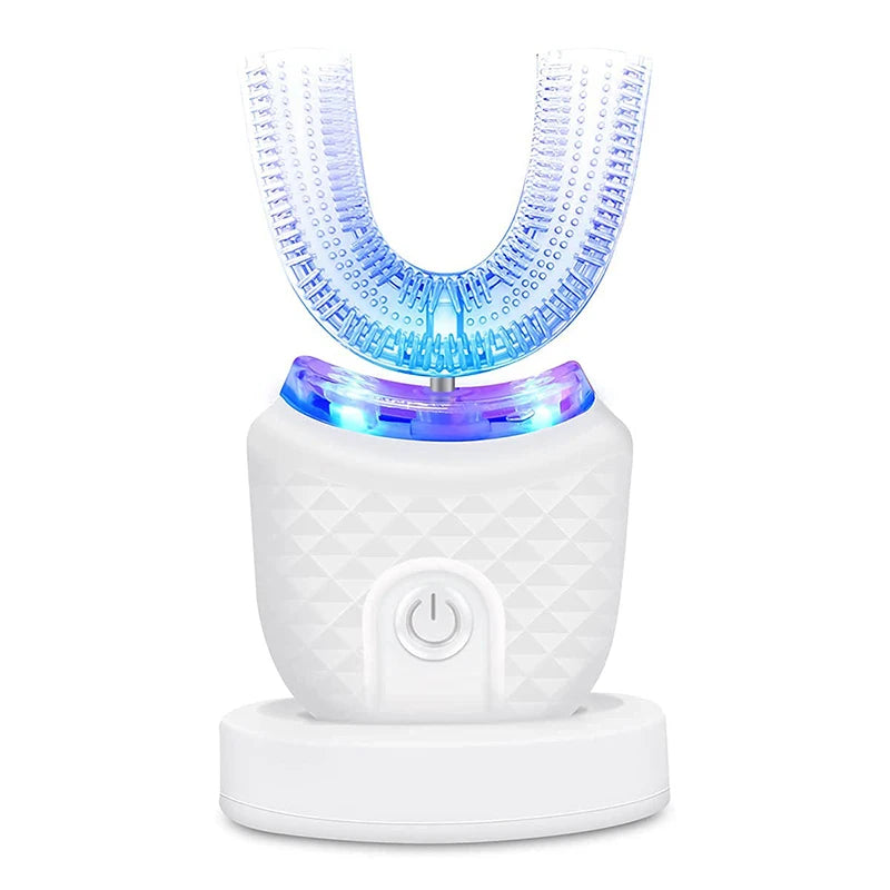 Brosse à dents électrique en forme de U, fabricant de brosses à dents électriques automatiques à 360 degrés.