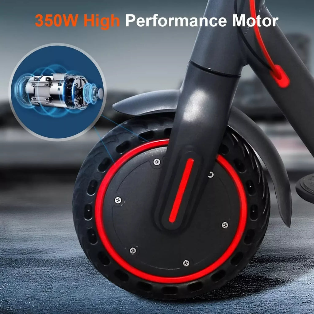 Trottinette électrique AOVOPRO LADPED LP60, 350 W, vitesse maximale de 30 km/h, pneus de 21,6 cm, souple, autonomie maximale de 25,7 km, pour adulte.