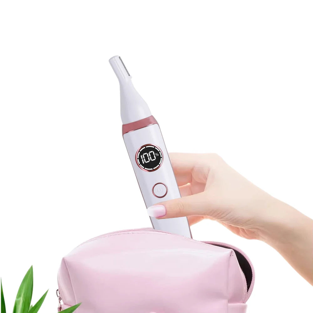 Rasoir électrique 4 en 1 pour femme, mini rasoir électrique, tondeuse, lames en acier inoxydable