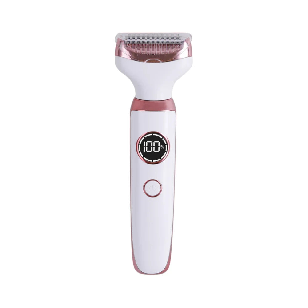 Rasoir électrique 4 en 1 pour femme, mini rasoir électrique, tondeuse, lames en acier inoxydable