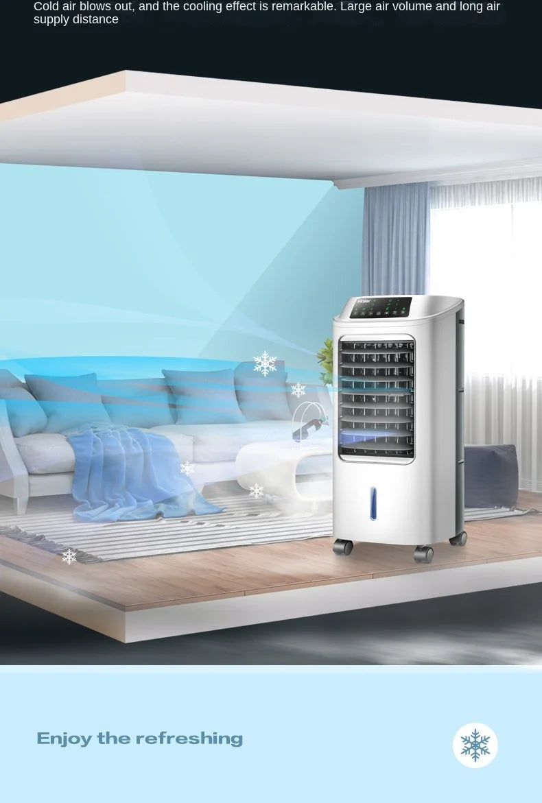 Ventilateur de climatisation Haier, ventilateur de refroidissement, humidificateur, ventilateur sans pales, climatiseur domestique, petit climatiseur