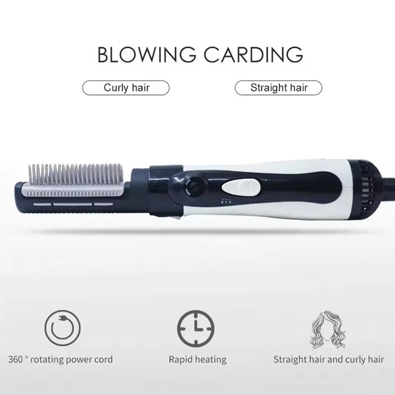Sèche-cheveux et brosse volumisante 3 en 1, 3 vitesses, 1000 W