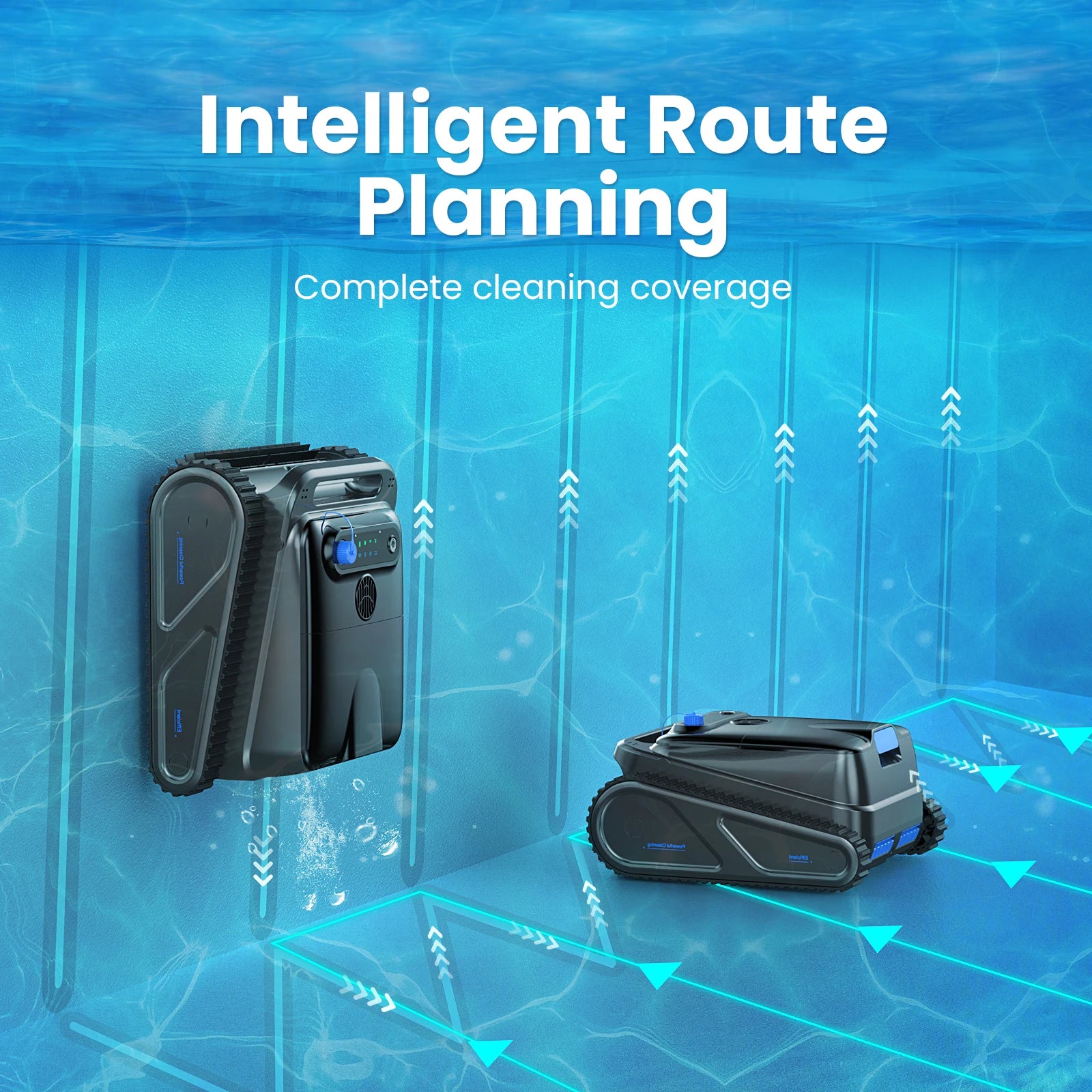 Vastorm 2026 Robot nettoyeur de piscine Y50S amélioré : autonomie de 130 minutes, stationnement automatique, puissant, sans fil, nettoyage automatique des sols et des parois.