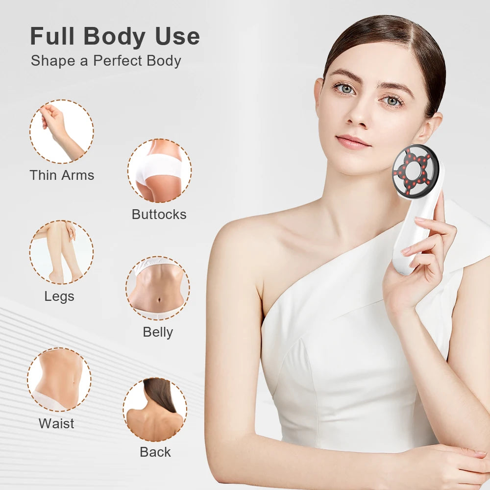 Masseur Anti-Cellulite Électrique 4 Modes | Appareil de Remodelage Corporel et Raffermissement de la Peau