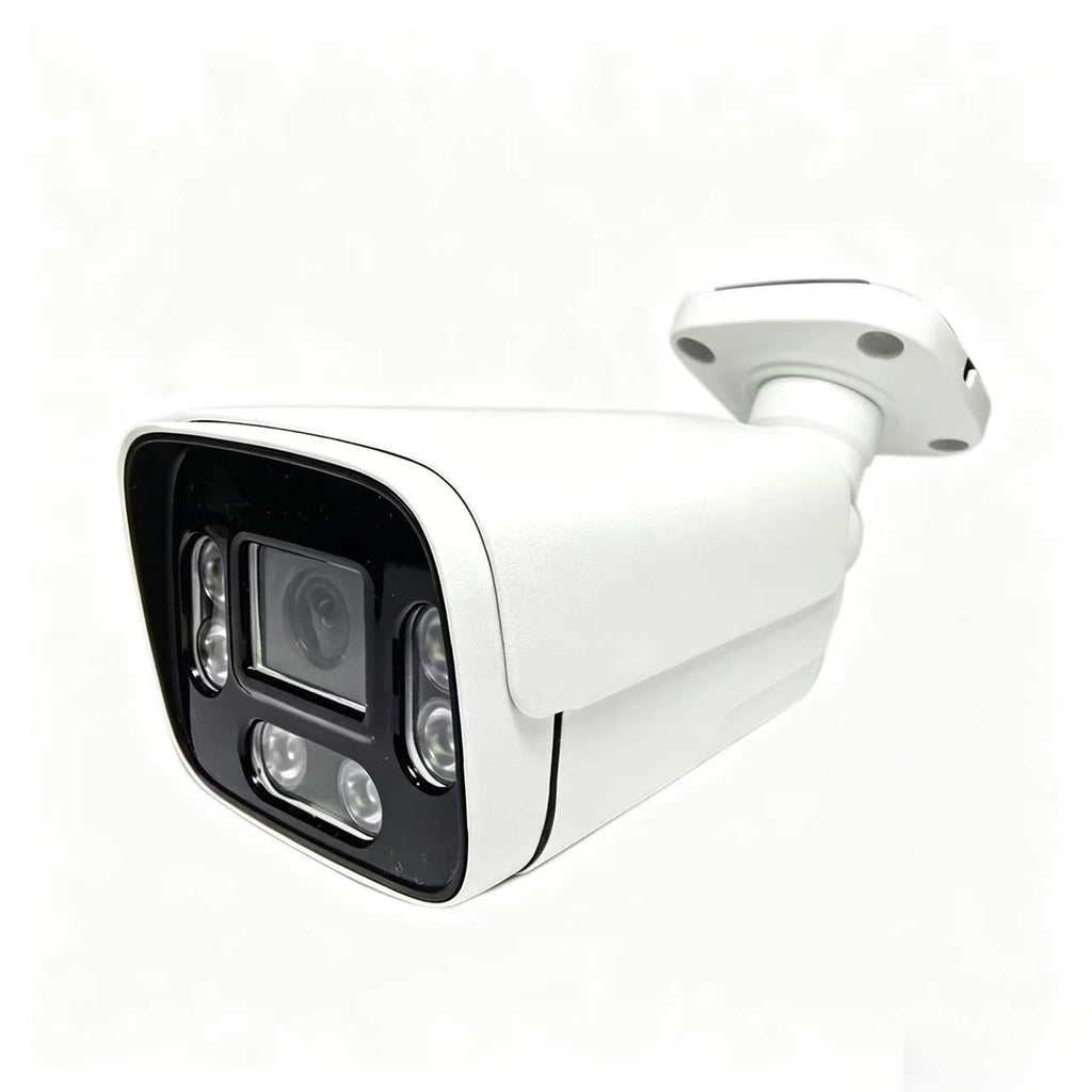 Caméra IP 4K 8MP, caméra extérieure étanche AHD 4MP, audio bidirectionnel, vision nocturne couleur, système de surveillance domestique