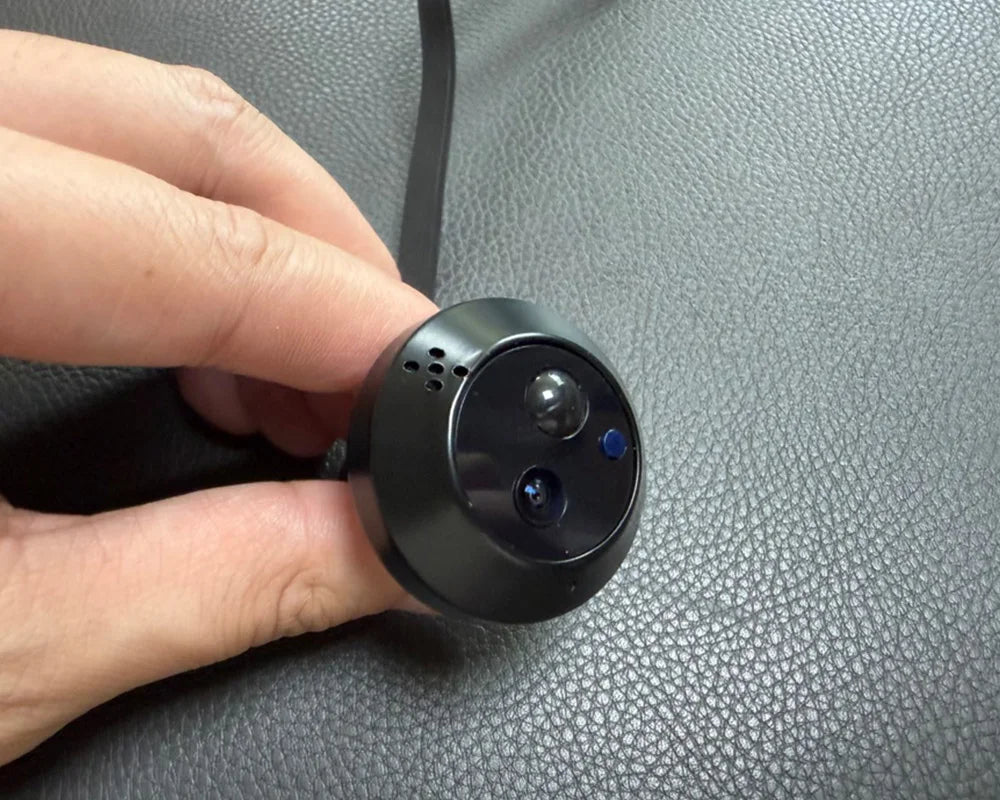 Judas Numérique Wi-Fi 3 MP | Caméra PIR, Application Tuya SmartLife et Batterie Rechargeable