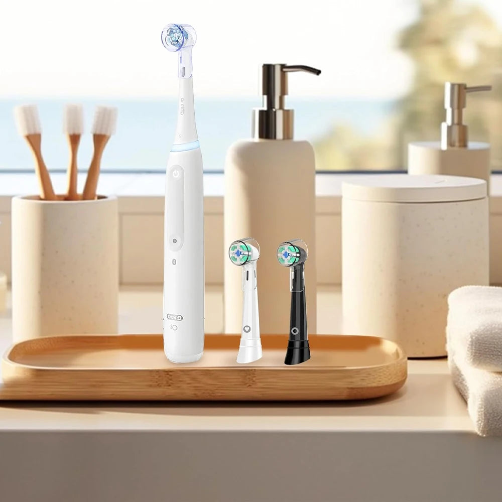 Capuchons de Protection pour Têtes Oral-B iO | Accessoires Anti-Poussière pour Brosses à Dents Électriques
