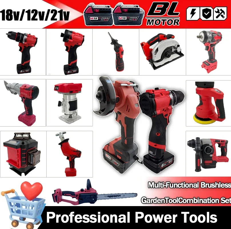 Meuleuse d'angle sans fil 4 pouces, batterie non incluse, usage industriel et bricolage