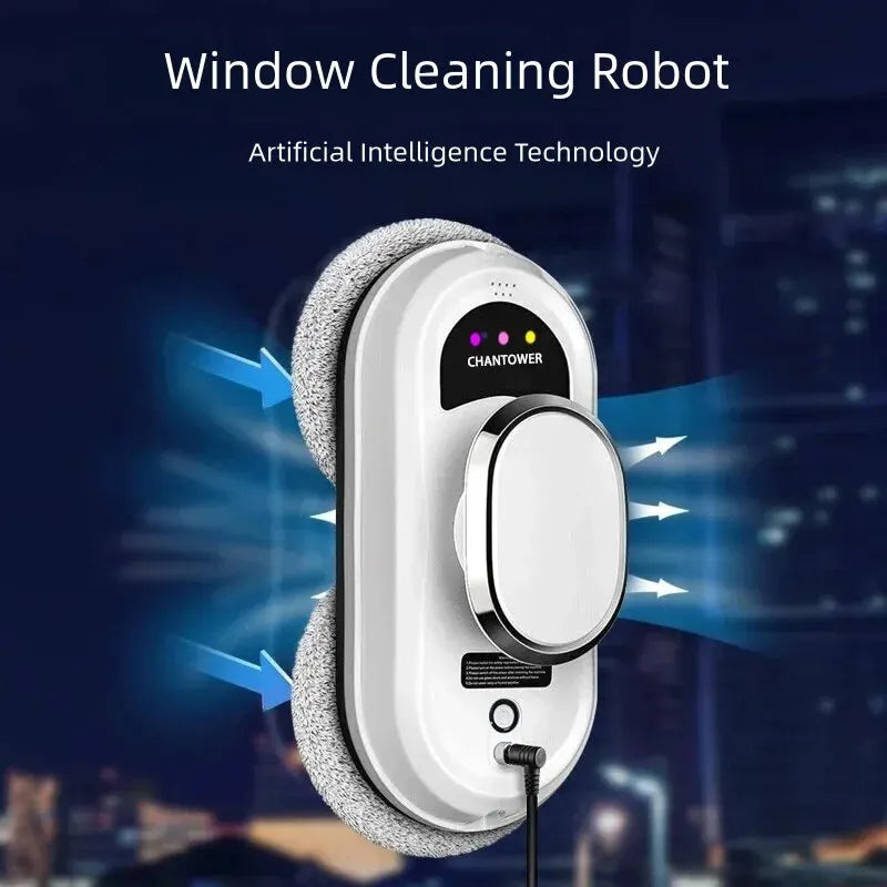 Robot nettoyeur de vitres intelligent, aspirateur robot, nettoyeur de vitres électrique, télécommande pour la maison