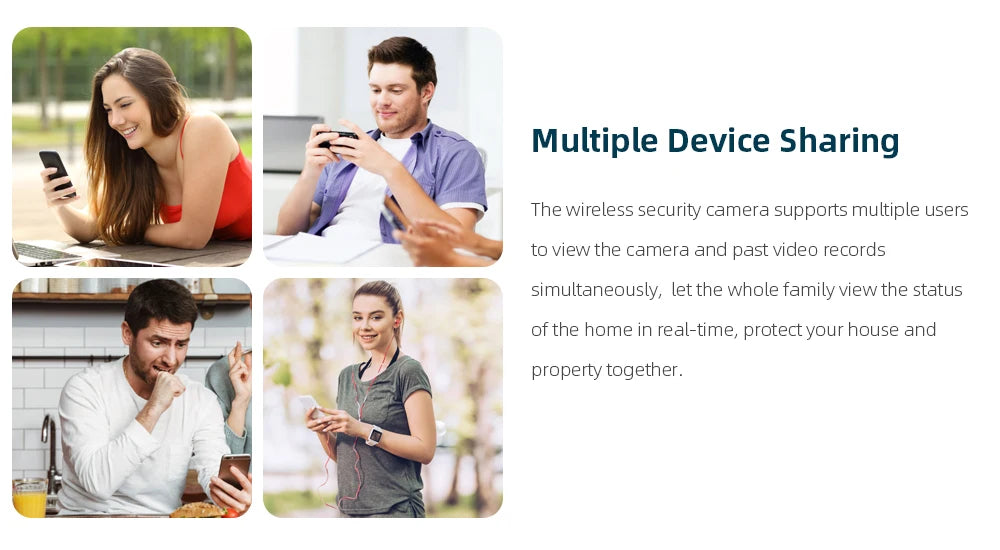Judas Numérique Wi-Fi 3 MP | Caméra PIR, Application Tuya SmartLife et Batterie Rechargeable