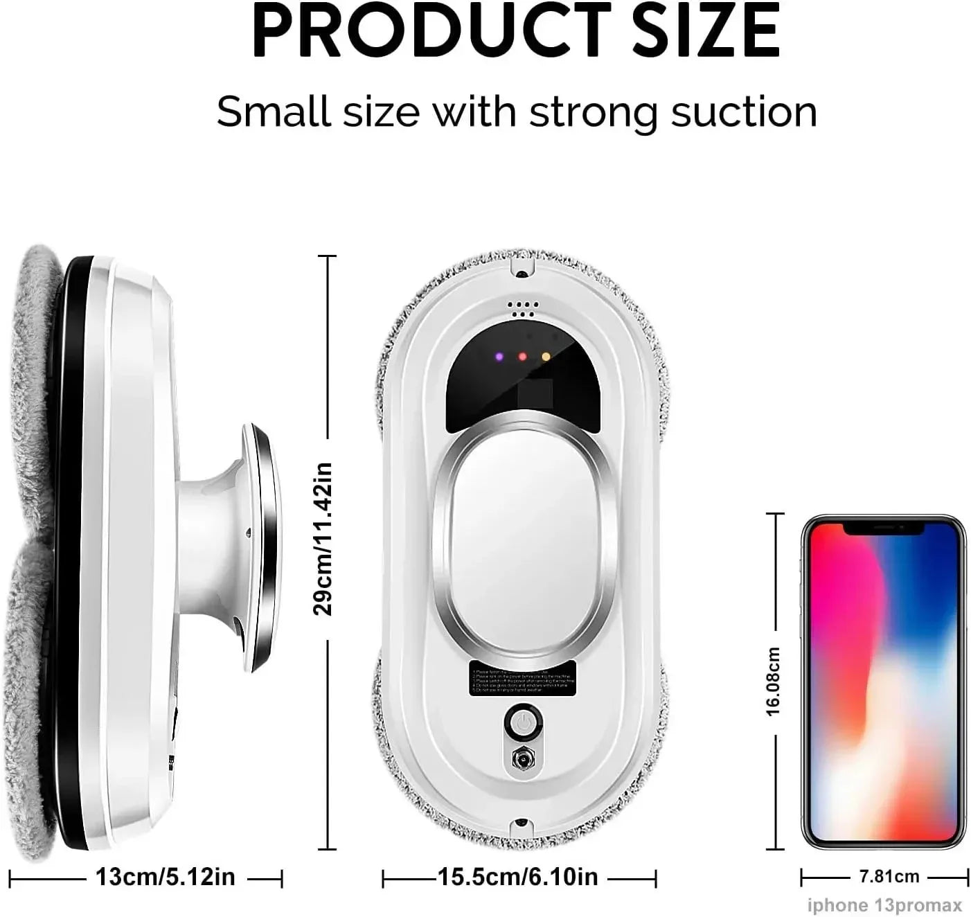 Robot nettoyeur de vitres automatique 100-240 V, prix EU, nettoyage intelligent pour la maison