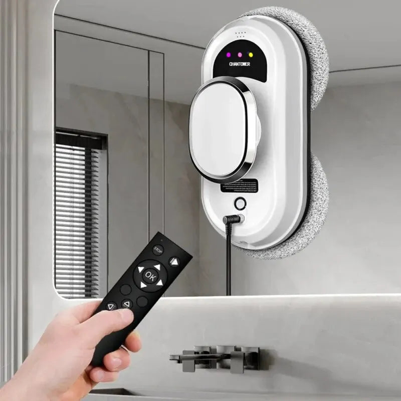 Robot nettoyeur de vitres intelligent, aspirateur robot, nettoyeur de vitres électrique, télécommande pour la maison