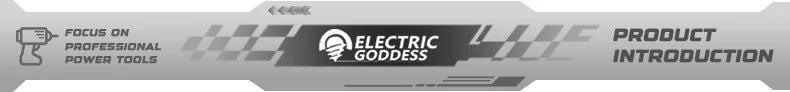 Scie sauteuse sans fil Electric Goddess, 18 V, 750 W, coupe bois/métal/PVC, 800-3500 tr/min