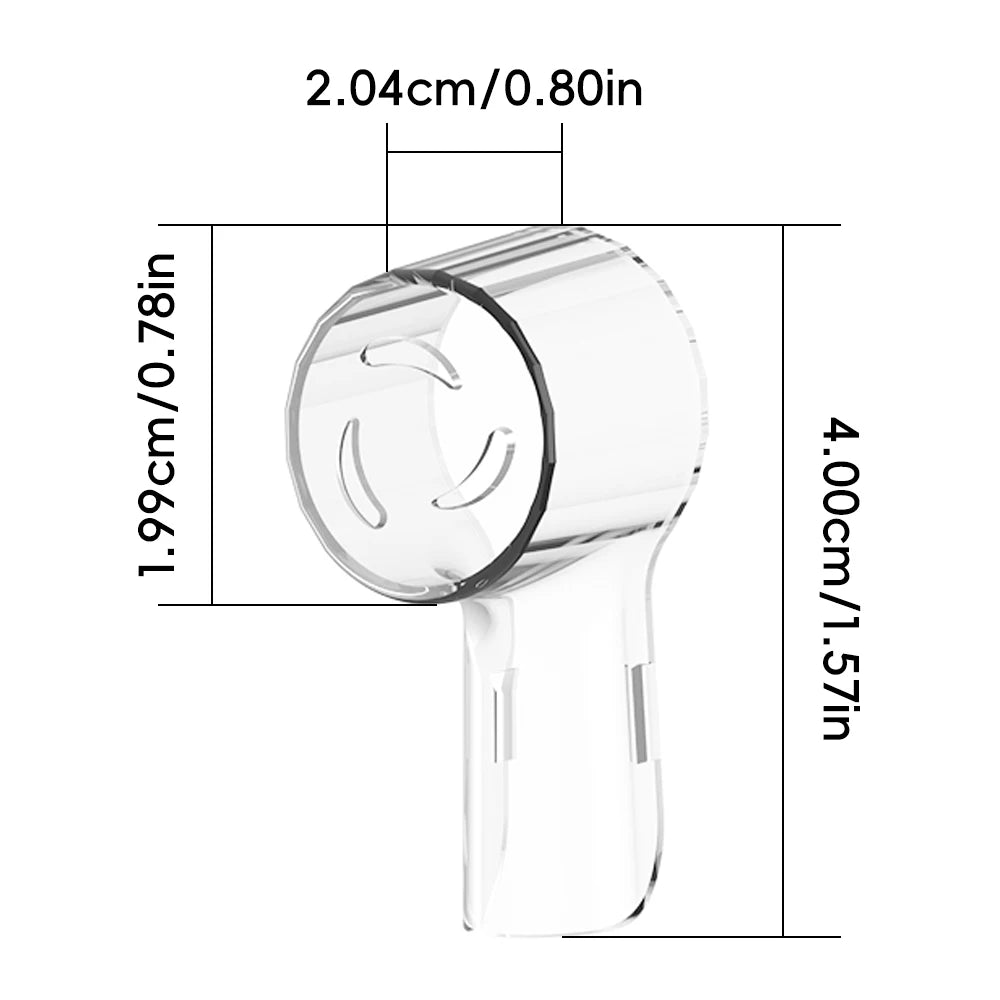 Capuchons de Protection pour Têtes Oral-B iO | Accessoires Anti-Poussière pour Brosses à Dents Électriques