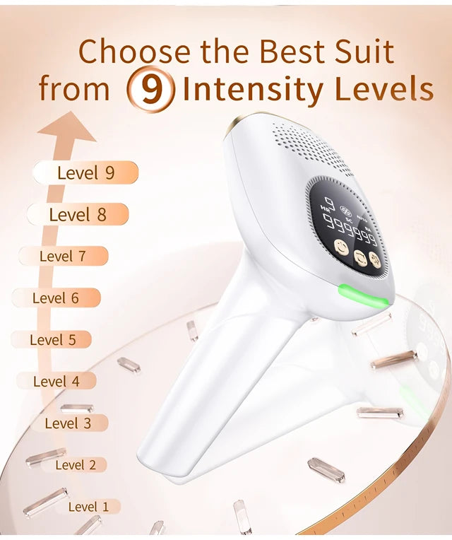 Épilateur laser IPL 999999 flashs pour femmes, usage domestique, épilation indolore, épilateur électrique pour maillot, livraison directe