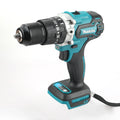 Perceuse à chocs électrique Makita DDF487 13 mm rouge et noire, sans balais, batterie lithium-ion 18 V, avec visseuse à couple élevé