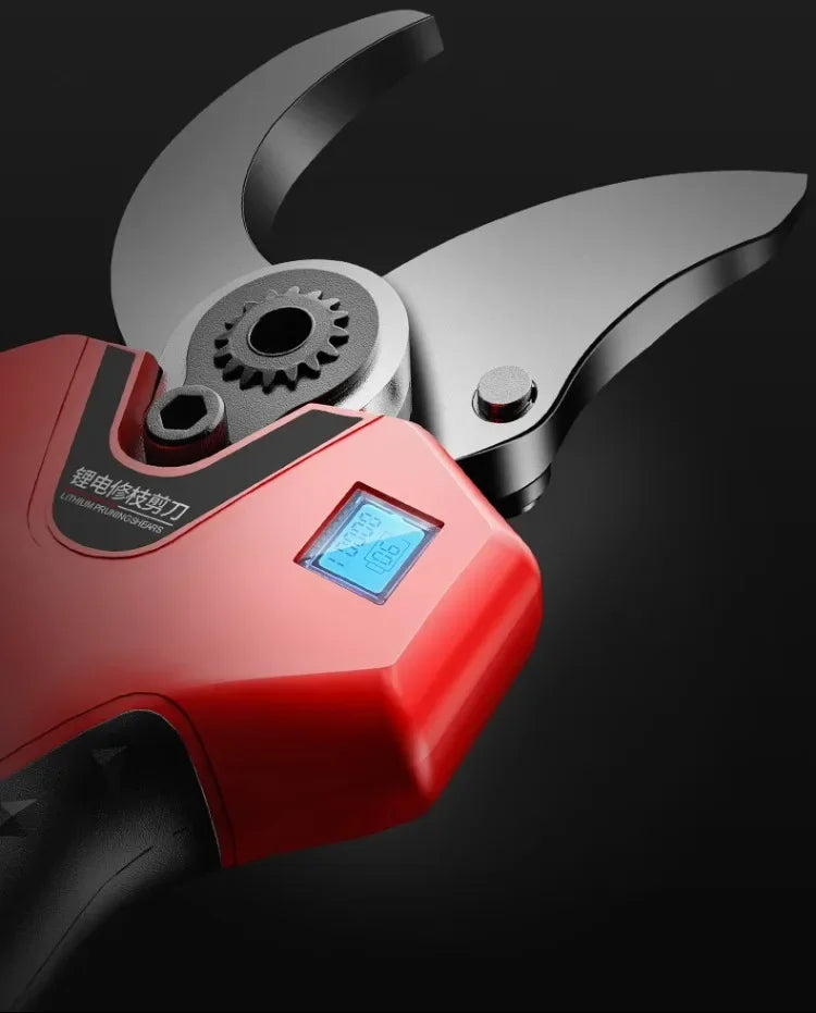Ciseaux Électriques de Jardin Rechargeables | Sécateur pour Taille des Arbres, Branches et Arbustes
