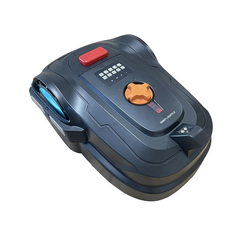 Tondeuse à gazon robotisée Upgarde sans câble périphérique, contrôle par application, capteur visuel, tondeuse robotisée intelligente pour une surface de 1000 m².