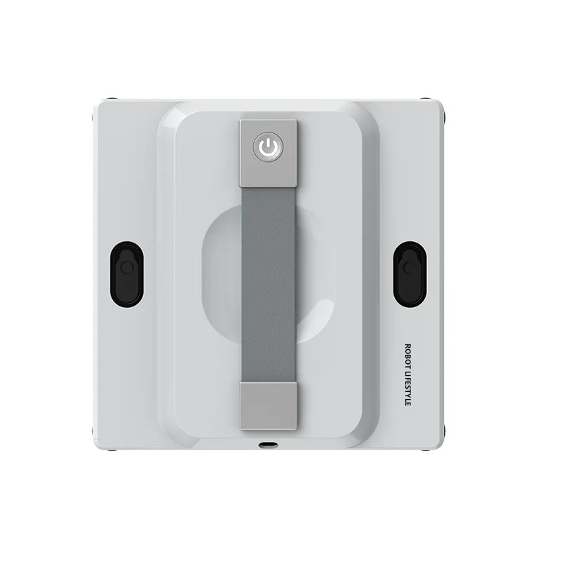 Robot nettoyeur de vitres avec 6 bus de pulvérisation, réservoir d'eau de 100 ml, aspiration puissante de 5200 Pa, robot intelligent