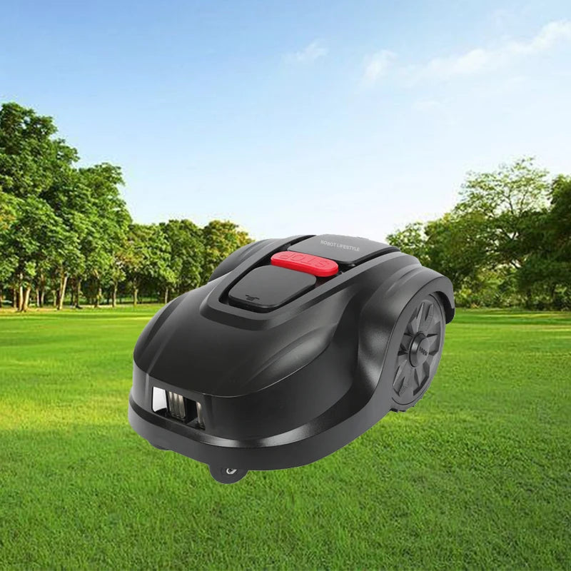 Tondeuse à gazon robotisée Upgarde sans câble périphérique, contrôle par application, capteur visuel, tondeuse robotisée intelligente pour une surface de 1000 m².