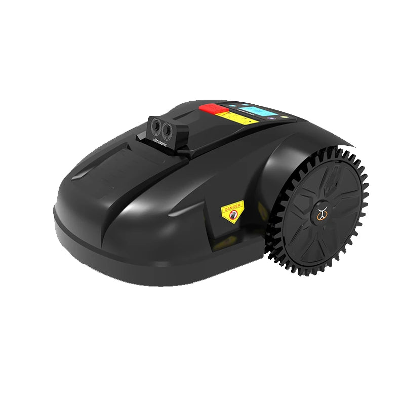 Tondeuse à gazon robotisée Upgarde sans câble périphérique, contrôle par application, capteur visuel, tondeuse robotisée intelligente pour une surface de 1000 m².