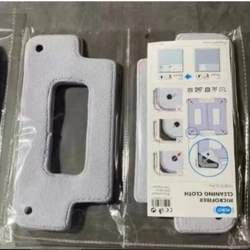 Chiffons de nettoyage HOBOT S7 Pro / S6 Pro — Pack de 4 pièces