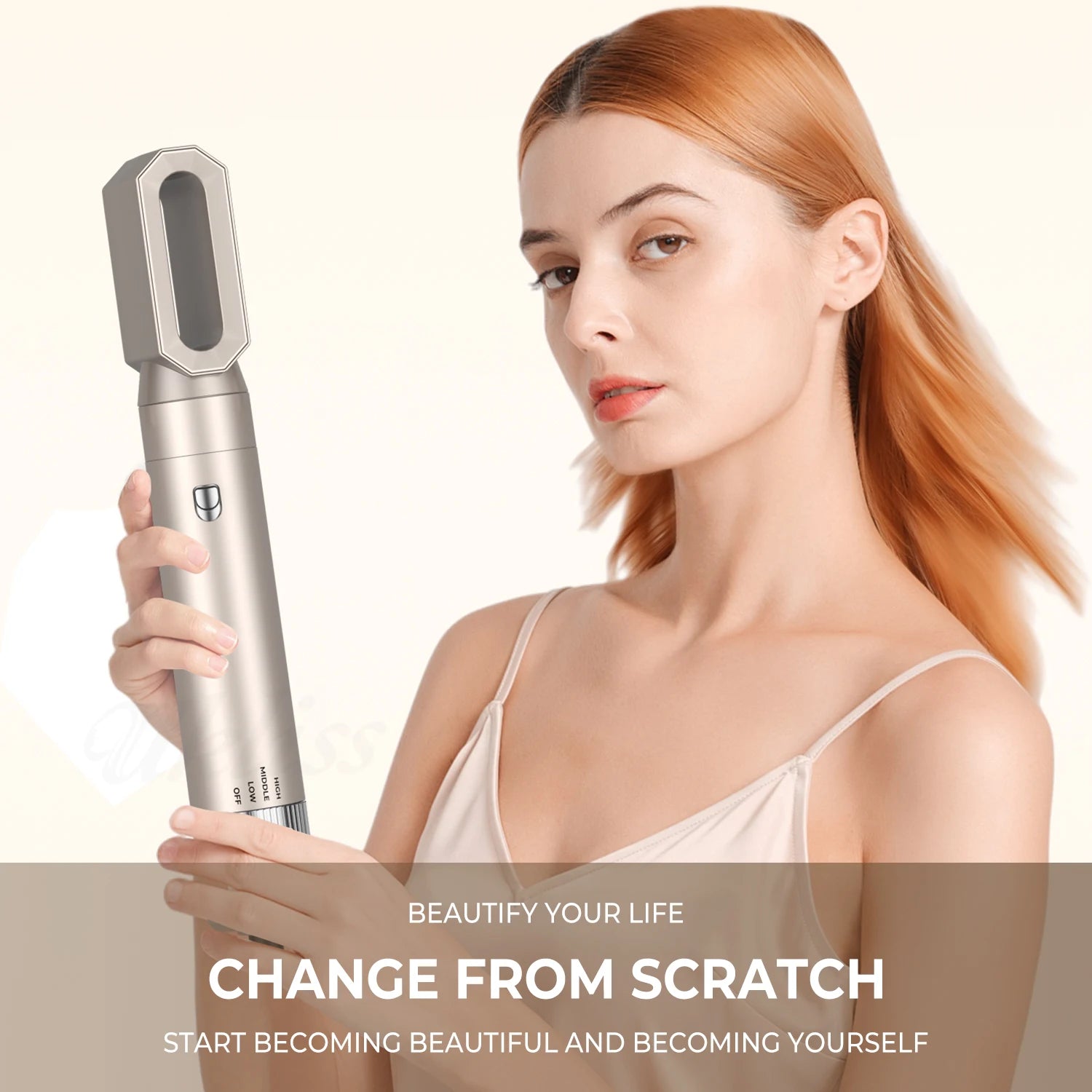 Sèche-cheveux UKLISS, certifié CE/FCC/UL, 100-240 V universel, ionique
