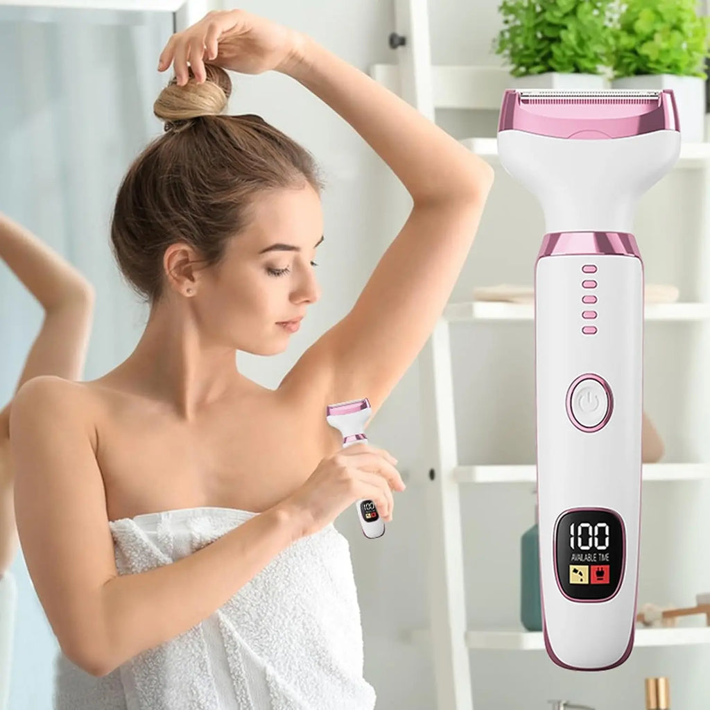 Épilateur à pince YTWO, rechargeable Type-C, sec/mouillé, corps/aisselles/maillot, CE/RoHS