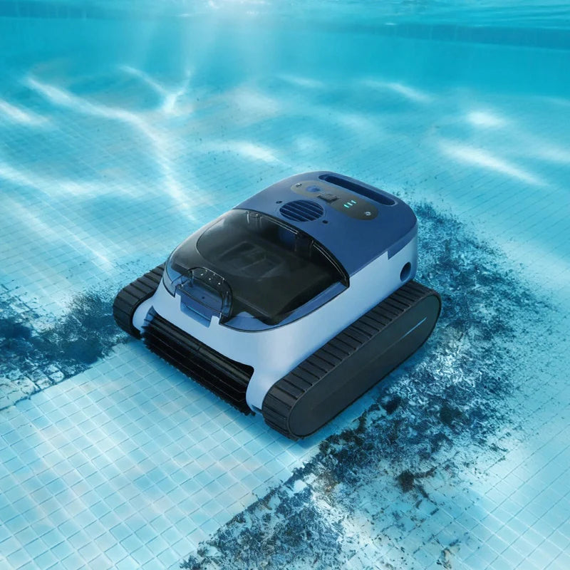 Robot nettoyeur de piscine automatique sans fil, système de filtration robotisé de haute qualité en stock dans l'UE pour piscines