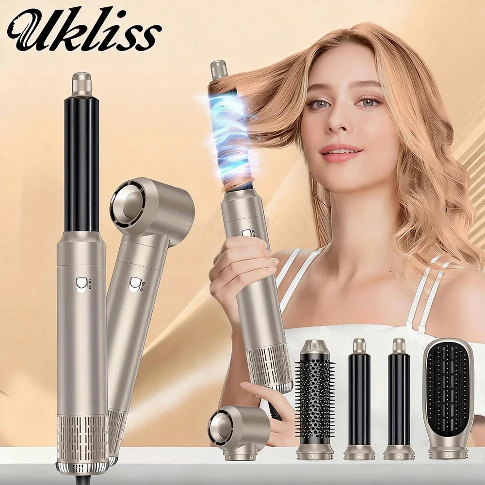 Sèche-cheveux UKLISS, certifié CE/FCC/UL, 100-240 V universel, ionique