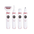 Rasoir électrique 4 en 1 pour femme, mini rasoir électrique, tondeuse, lames en acier inoxydable