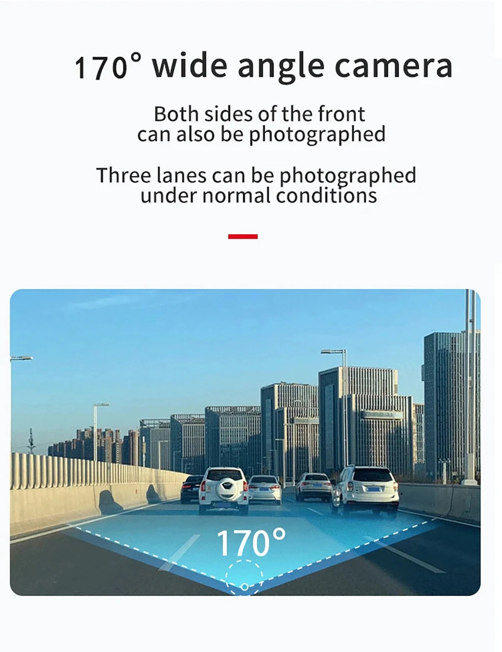 Caméra embarquée pour voiture 1080p avec enregistreur vidéo DVR, double caméra avant et intérieure, enregistrement en boucle et surveillance WiFi.