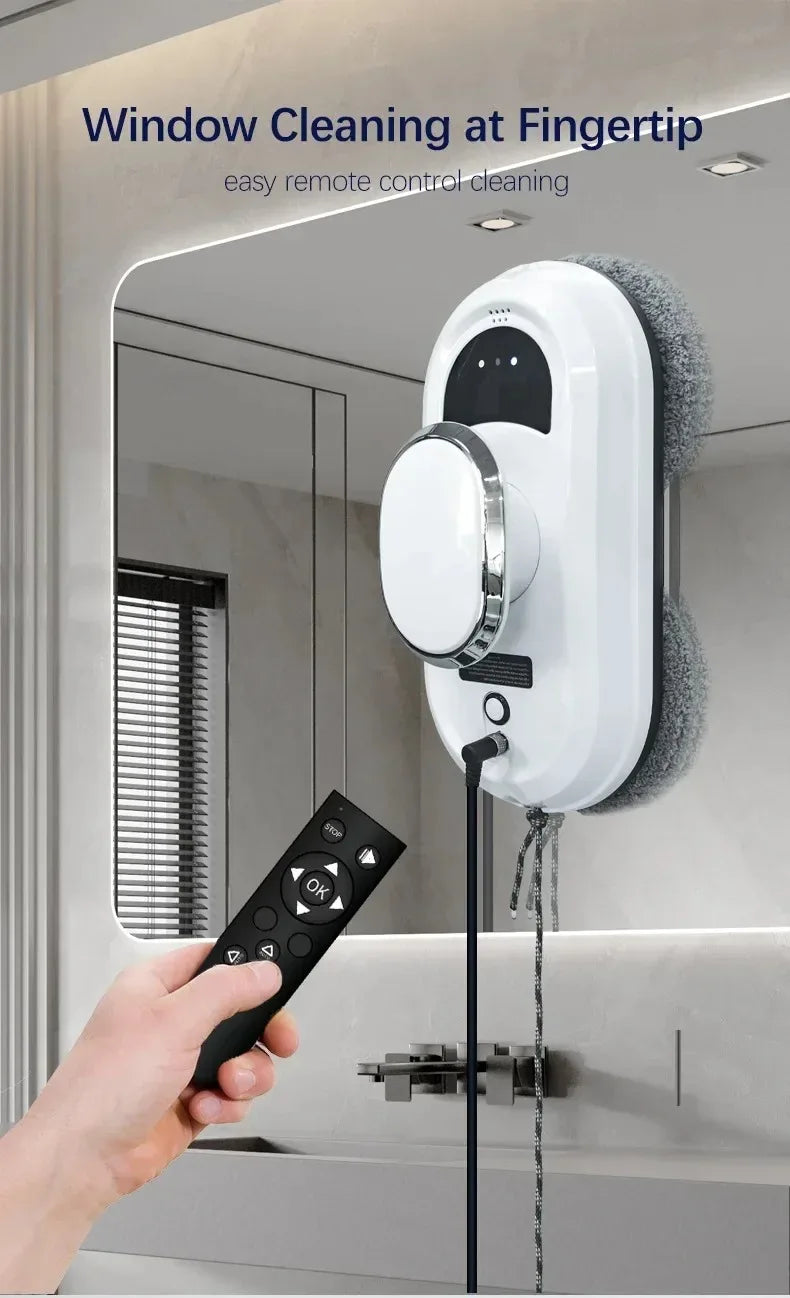Robot nettoyeur de vitres automatique 100-240 V, prix EU, nettoyage intelligent pour la maison